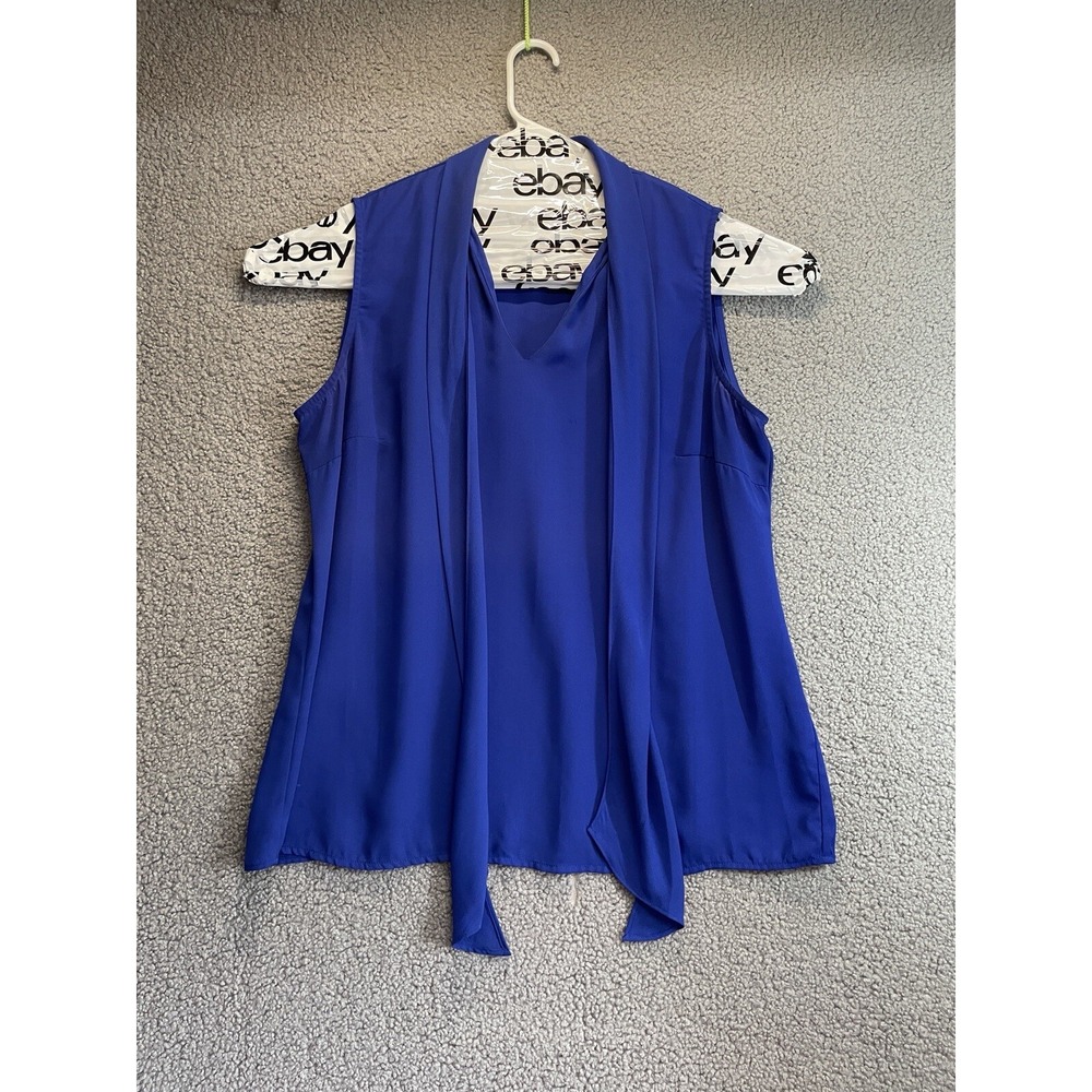 Essentials by Milano Women's Size XL Sleeveless Studded Top
